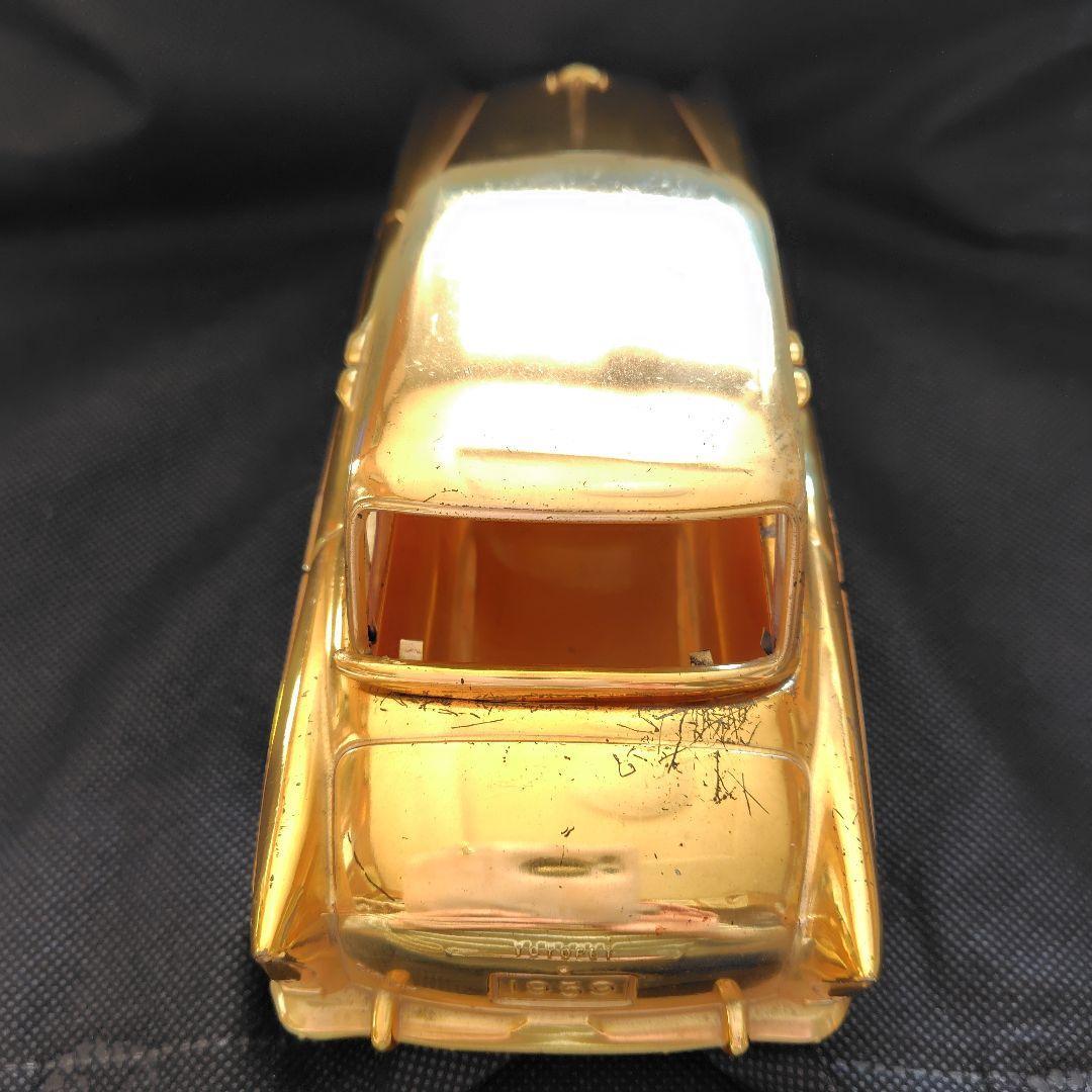 TOYOTA '59 Toyopet Crown Deluxe Cigarette Case Gold Japan No Box