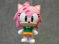 Sonic NEW * 1993 Amy Clip * Blind Bag Series 4 Figural Key Chain Monogram