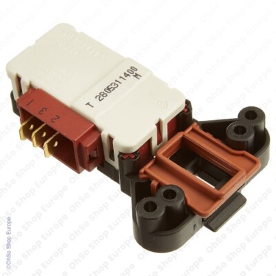 Door Interlock Lock for Beko Washing Machine Genuine Metalflex 2805311400