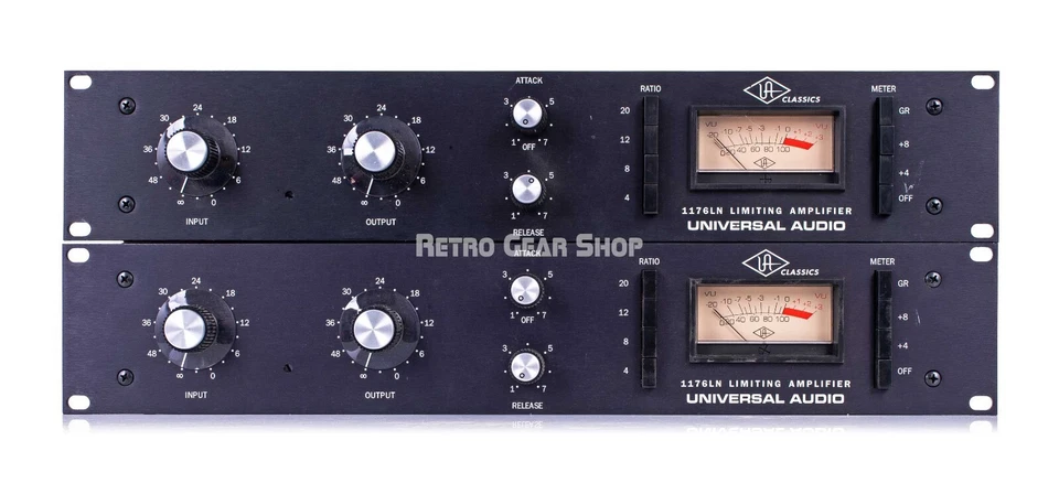 Universal Audio 1176LN Classic Limiting Amplifier Stereo Pair Reissue - Image 2 of 4