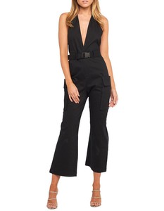 bardot buckle jumpsuit