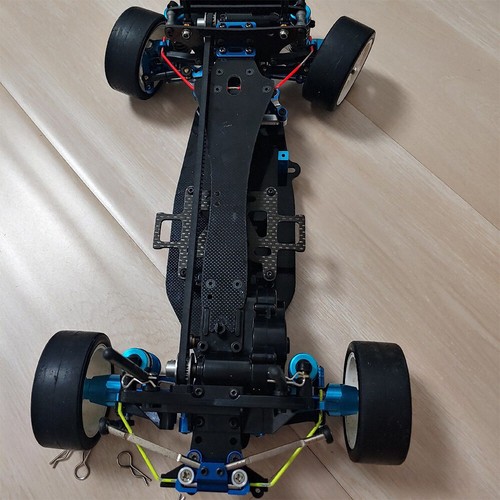 Carbon Lower Chassis Upper Deck Kit for Tamiya TA03RS Porsche 911 Gt1 Upgrades - Picture 5 of 6