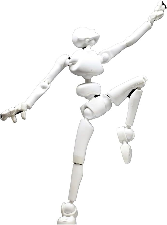 Stickybones Action Figure with Magnet Art Figure Sticky Stickybones Action Figure with Magnet Art Figure Sticky