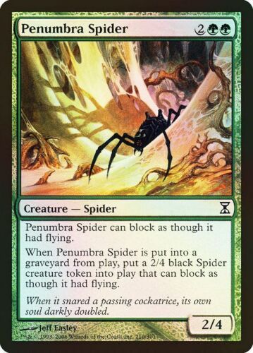 MTG - Penumbra Spider / Araignée de la pénombre | Time Spiral [FRA FOIL] - Zdjęcie 1 z 1
