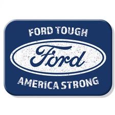 Ford Tough America Strong Logo Magnet Blue