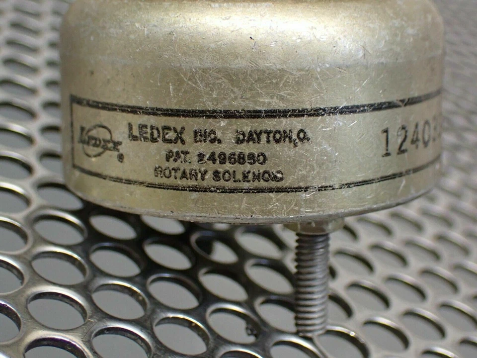 LEDEX 124033-001 Rotary Solenoid & General Electric 6RS20AH7H2AA Used Warranty - Image 3 of 4