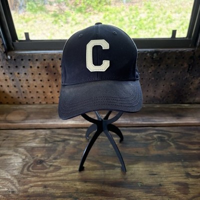 Coach Men's Varsity C Adjustable Hat Navy White Strapback Cap | eBay