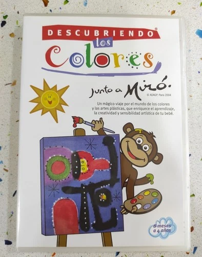DESCUBRIENDO LOS COLORES JUNTO A MIRO DVD PARA TU BEBE