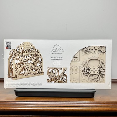 UGEARS Wooden 3D Puzzle Mechanical Model Kit - MODEL THEATER - New Sealed