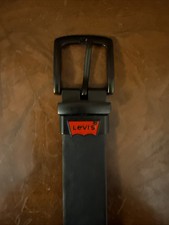 Levi's Kids Reversable Belt School Friendly Casual Black  Red XL NEW 30-36  