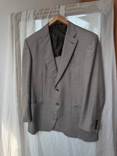 Brioni men blazer Cashmere/silk size 52 Chigi style jacket Super 160's