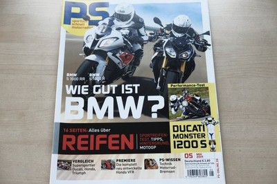 2) PS Sport Motorrad 05/2014 - Triumph 675 Daytona mit - Honda VFR 800 mit 106PS