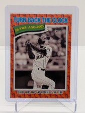 2026 Topps Heritage #337 Ichiro Color of the Year (Heritage Orange) #/77