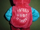 2000 WNBA Detroit Shock Beanie Babies Bear "Whatever it Takes!" #14 — photo 4