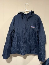 Cintas Work Jacket Mens XL Blue The Service Professionals Gray Lined 