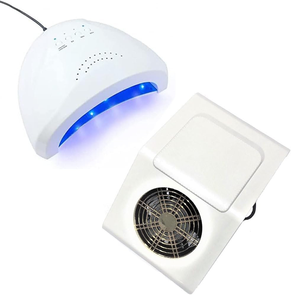 Sistema Integrato Nail Care: Lampada UV/LED e Aspiratore High-Tech
