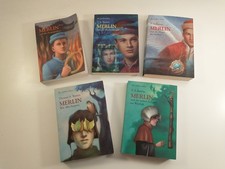T.A. BARRON 5 Bücher  MERLIN- Band 1-5  dtv junior Taschenbücher