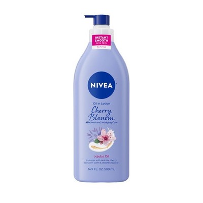 NIVEA Oil Infused Body Lotion, Moisturizing Body Lotion for Dry Skin, 16.9 Fl Oz