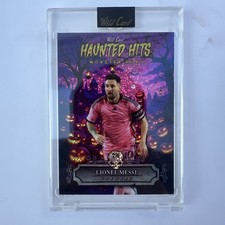 2025 Wild Card Haunted Hits Monster Hunt de Lionel Messi Purple 2 de 4