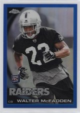 2010 Topps Chrome Blue Refractor 25/199 Walter McFadden #C68 0c4
