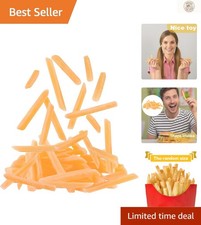 Artificial 30-Piece French Fries - Perfect for Themed Parties  Displays