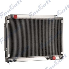 3 Row Radiator For 1975-1981 79 Mercedes-Benz R107 350/380/450 SL/450 SLC Coupe