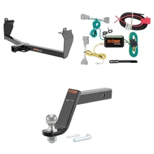 CURT Trailer Hitch Tow Package Class 3 Receiver, Wiring, #45064 Ball Mount 13171