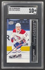 2021-22 Upper Deck Young Guns #201 Cole Caufield SGC 10