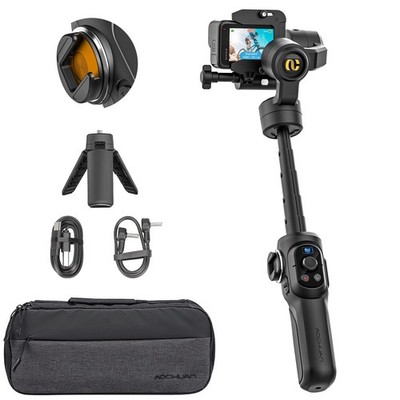 Gimbal Stabilizer for Sport Camera, 3-axis Handheld Stabilizer for GoPro Hero...