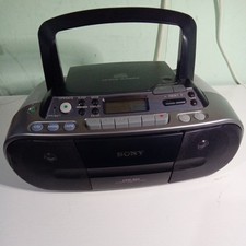 Sony CFD-S01 Boombox CD Player with AM/FM Radio and Cassette