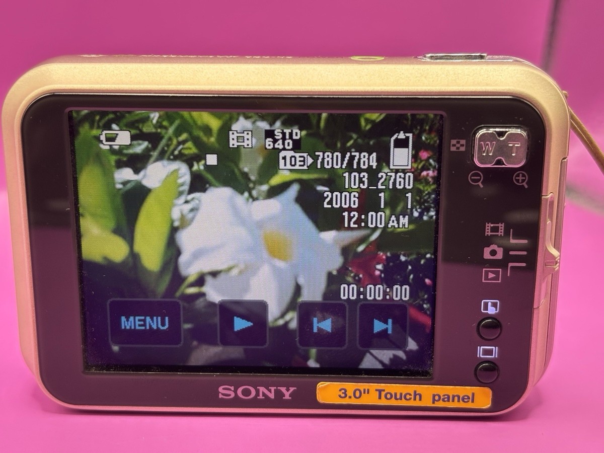 RARE, Sony Cybershot Digital Camera N50, 10MP Bundle, Tested, Carl