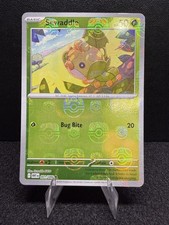 Pokémon Sewaddle 001/086 SV11W: White Flare Holo Master Ball Basic 50 HP 20