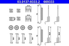Zubehörsatz Feststellbremsbacken ATE 03.0137-9333.2 für HYUNDAI ix35 LM EL ELH 3