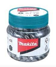Makita B-24690 50mm PH2 1/4" Hex Shank Screw Bits Jar - 50pcs