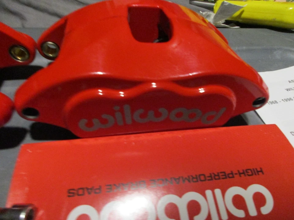 Kit de pinza delantera Wilwood 140‐11291‐R D52 2 pistones roja para camionetas/coches GM 1968-96 Foto 4 de 4