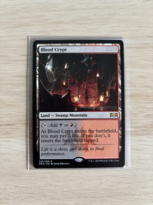 [NM-] Blood Crypt - MTG Ravnica Allegiance (RNA)