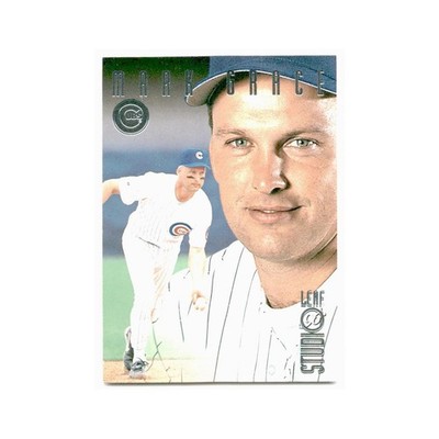Mark Grace 1996 Leaf Studio #140 Chicago Cubs Baseball Card NM
