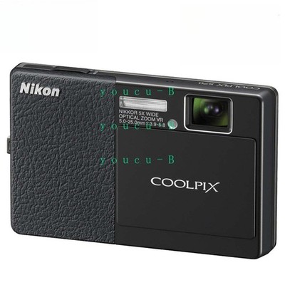 Nikon COOLPIX S70 Vintage Digital Camera 12.1MP 5x Optical Face Detection Black