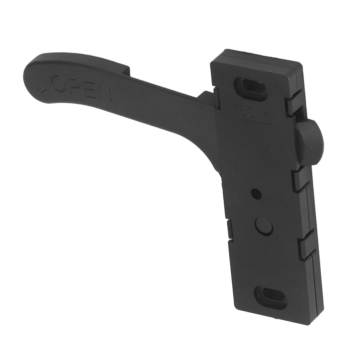 Adjustable Aluminum RV Screen Door Handle – Extendable Grab Bar For Travel Trailers, Motorhomes, Camping Vehicles (Black, Mounting Hardware Included)