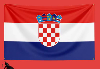 NEW Croatia Flag 3x5Ft Croatia Tapestry Croatia Banner Croatia World Cup Soccer