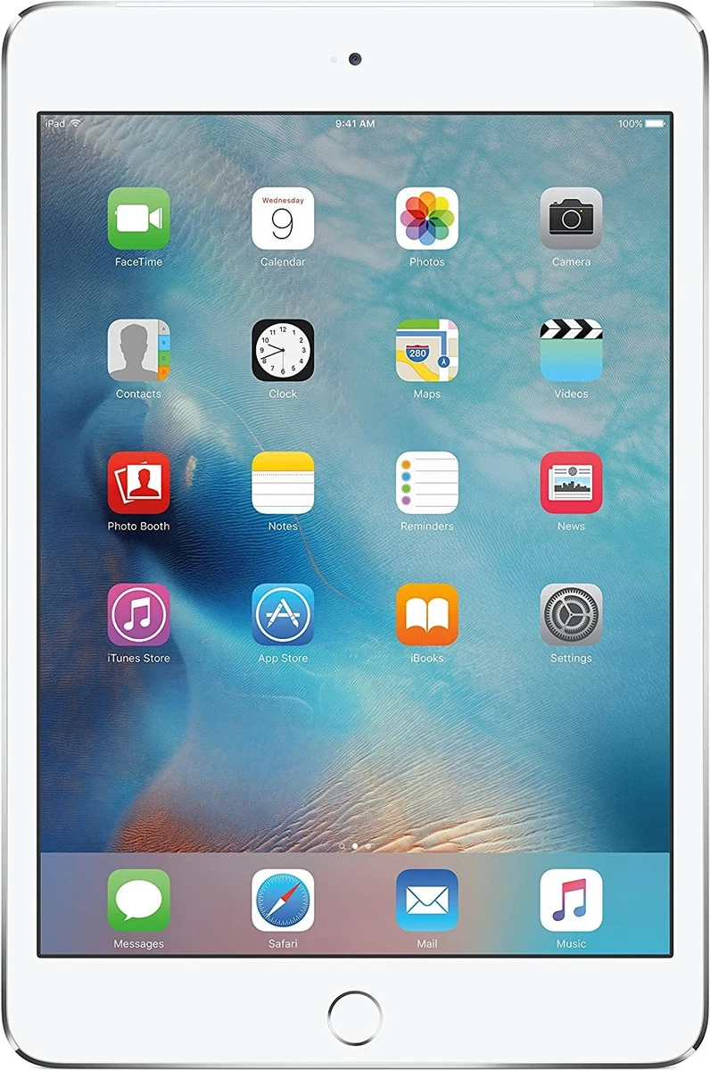完動品iPad mini4(A1538)本体32GBシルバーWi-Fiモデル 【公式通販】