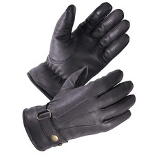 Premium Genuine Deerskin Leather Touch-Screen Winter Driving Gloves for Extre...