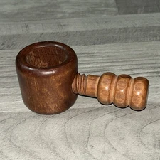 Vintage Wooden Screw Nutcracker Holidays W8