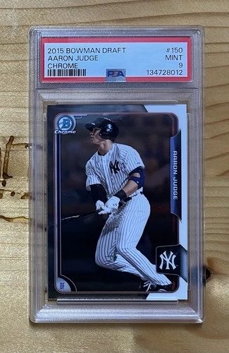 2015 Bowman Draft Chrome #150 Aaron Judge Rookie Card PSA 9 MINT | Yankees RC