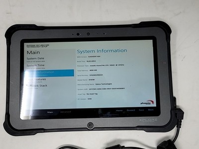 XPLORE TECHNOLOGIES IX101B1 Tablet Intel ATOM E3845 4GB 128GB SEE NOTES