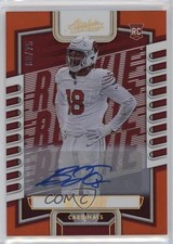 2023 Absolute Rookies Orange Spectrum Signatures 69/75 BJ Ojulari #167 Auto 0vc5