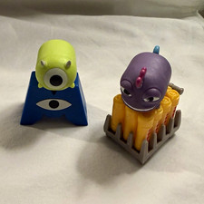 Tsum Tsum Pixar Monsters, Inc. Mike Wazowski  Randall 2" Figurines Lot