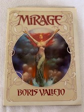 Mirage by Boris Vallejo 1982 HCDJ Science Fiction Fantasy Erotica VG