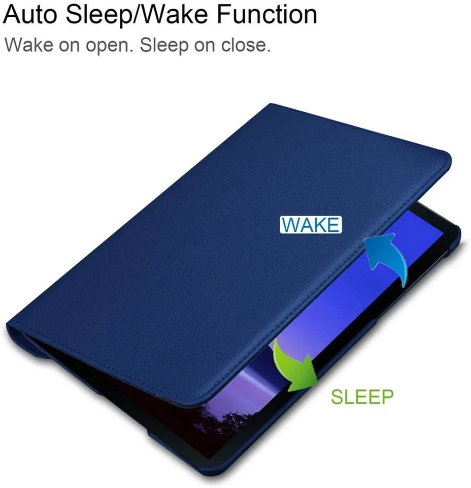 Case for Galaxy Tab S4 10.5'' T830/T835 2018 360 Leather Smart Cover - Image 4 of 4