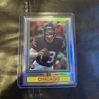 CALEB WILLIAMS RC 2024 TOPPS CHROME LASER REFRACTOR 1974 CHICAGO BEARS